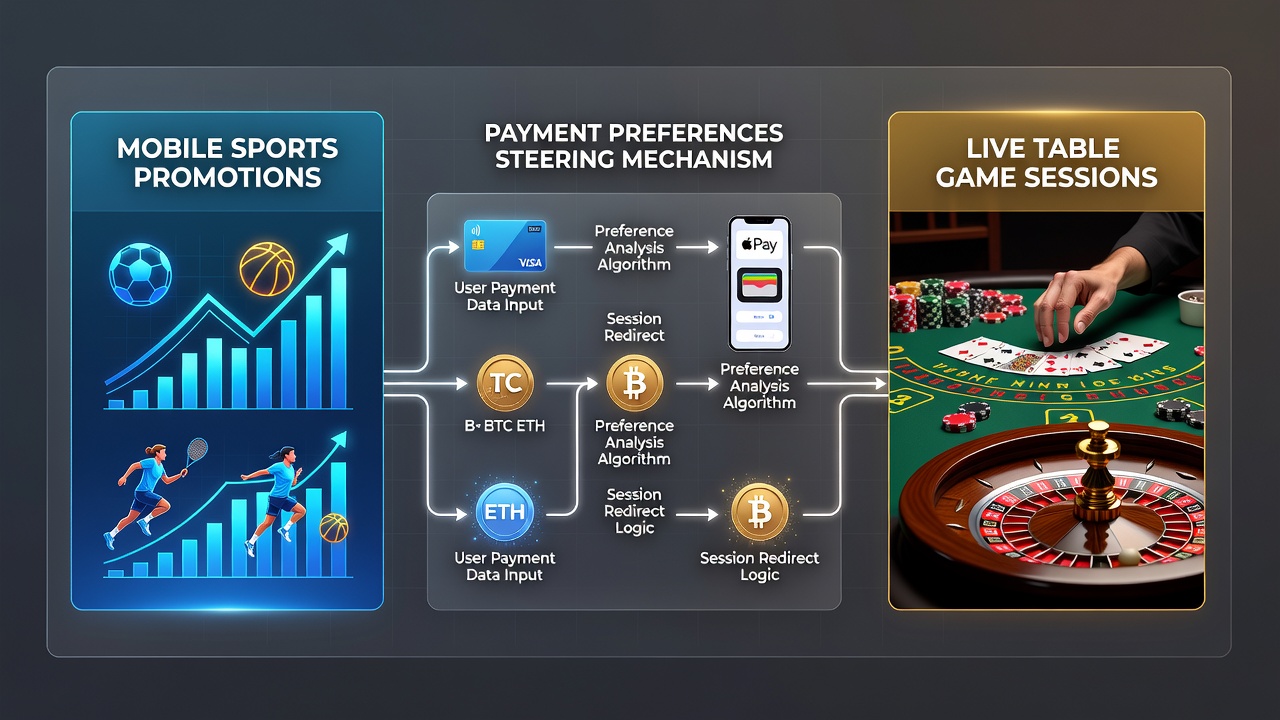 Analyse mobiler Transaktionsmuster zwischen Sportwetten und Live-Casino