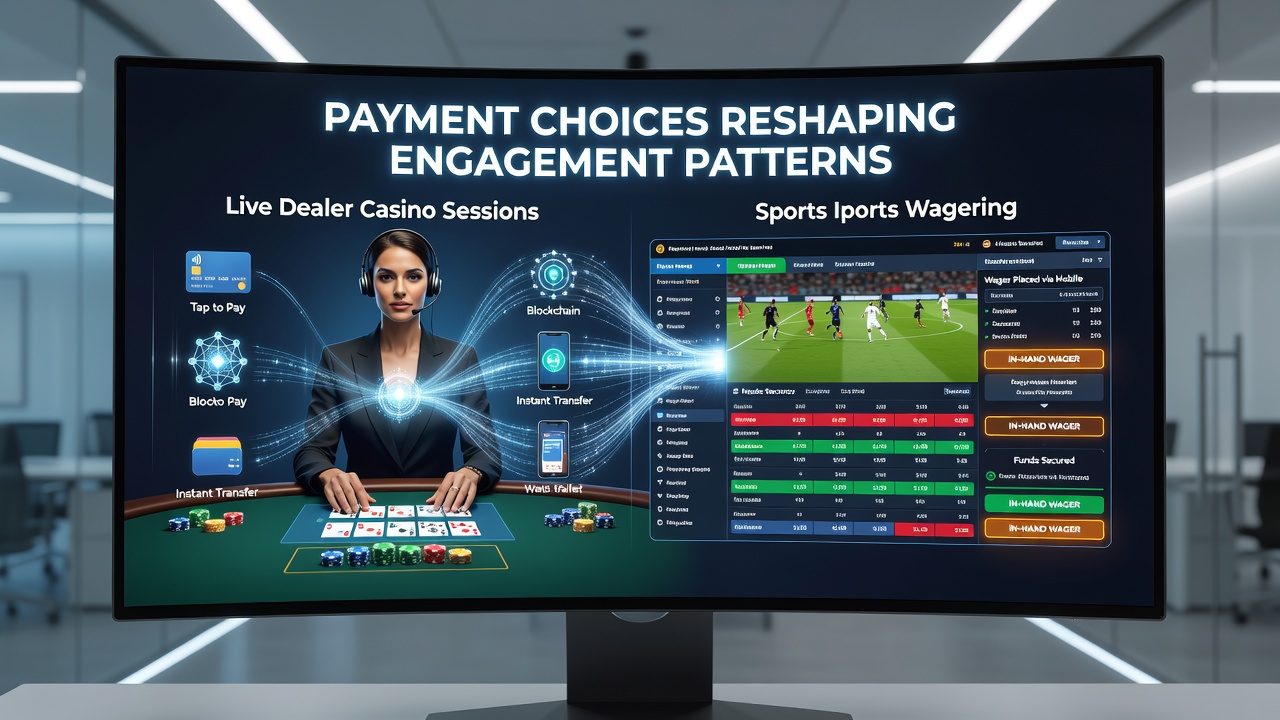 Vergleich der Nutzung von Zahlungsmethoden bei mobilen Sportwetten und Live-Dealer-Spielen